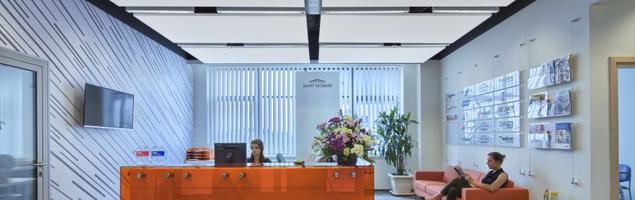 Aranżacja nowego biura Grupy Saint-Gobain
