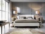 Sypialnia w stylu glamour - wnętrze diwy